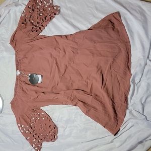 Mittoshop off shoulder dress with pockets